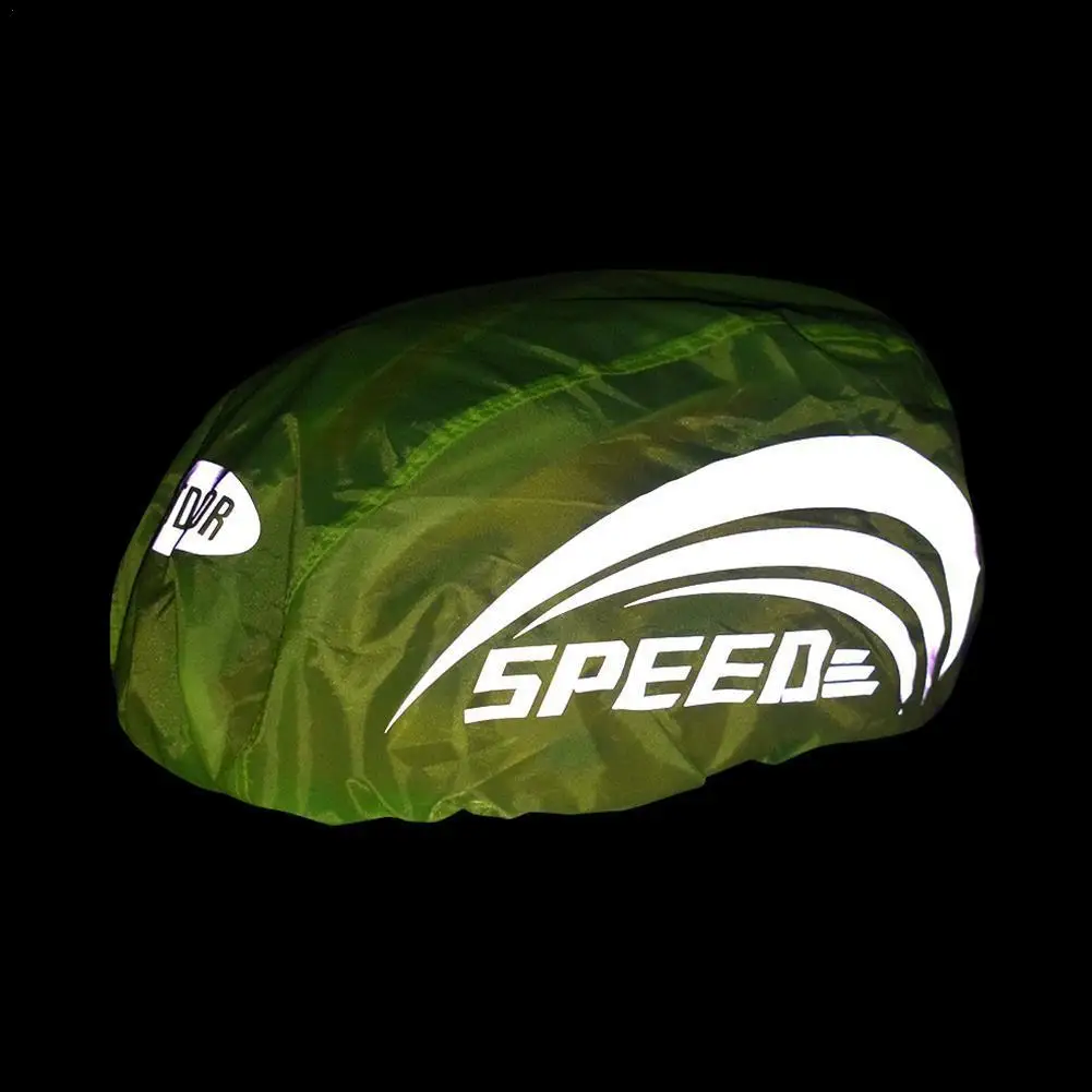 

Waterproof Bike Helmet Cover With Reflective Strip Helmet Cycling Water Bicycle Bicycle Helmet Road Cover Cover Rain Q7B5