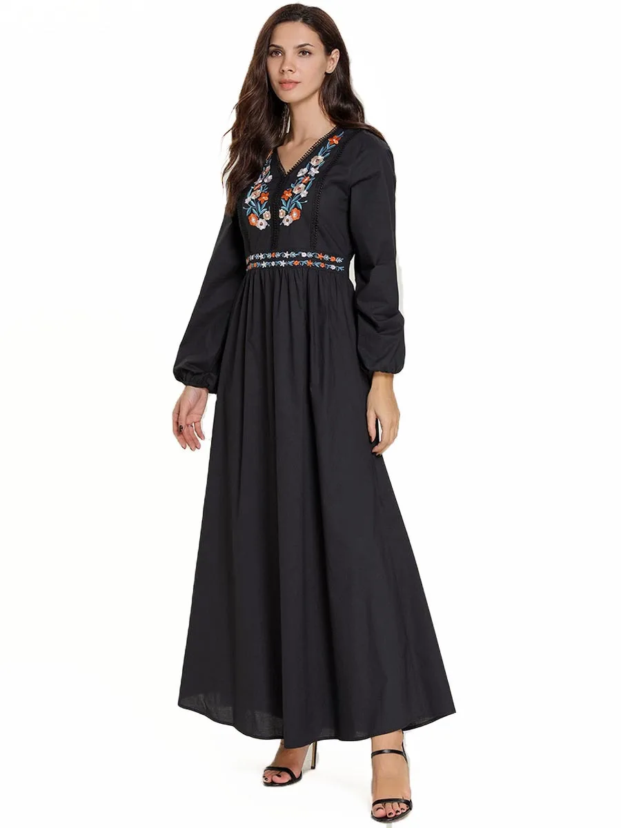 Abaya Турецкая удобная мода Женский марокканский кафтан большого размера Осеннее