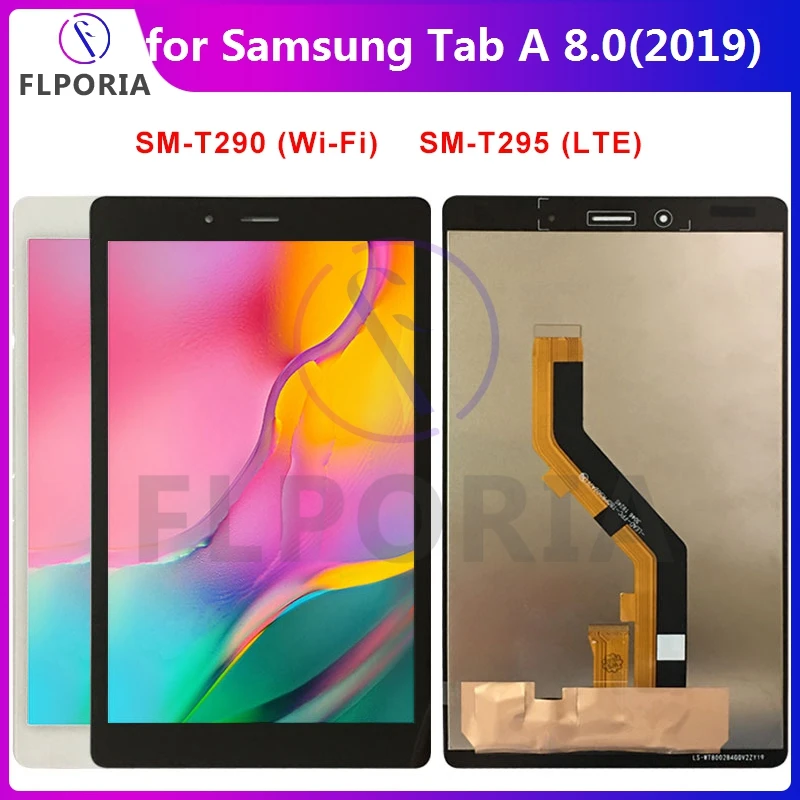 

For Samsung Galaxy Tab A 8.0'' 2019 LCD SM-T290 SM-T295 T290 T295 LCD Dispaly Assembly for Tablet LCD Touch Screen Digitizer Top