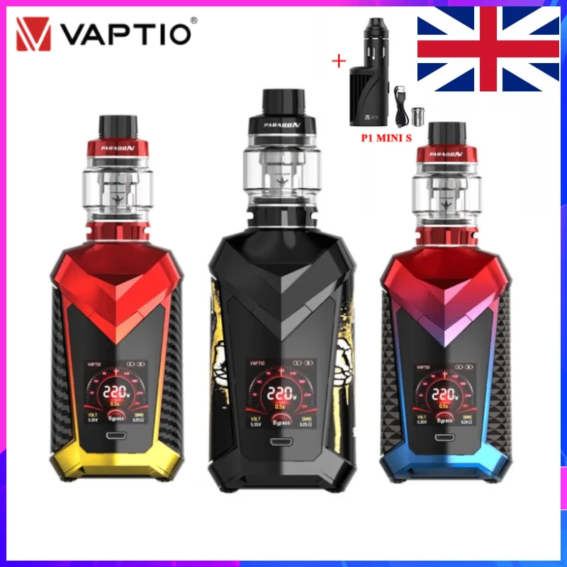 Электронная сигарета Vaptio Super Cape вейп электронная 220 Вт боксмод 8 мл вапорайзер 1 3