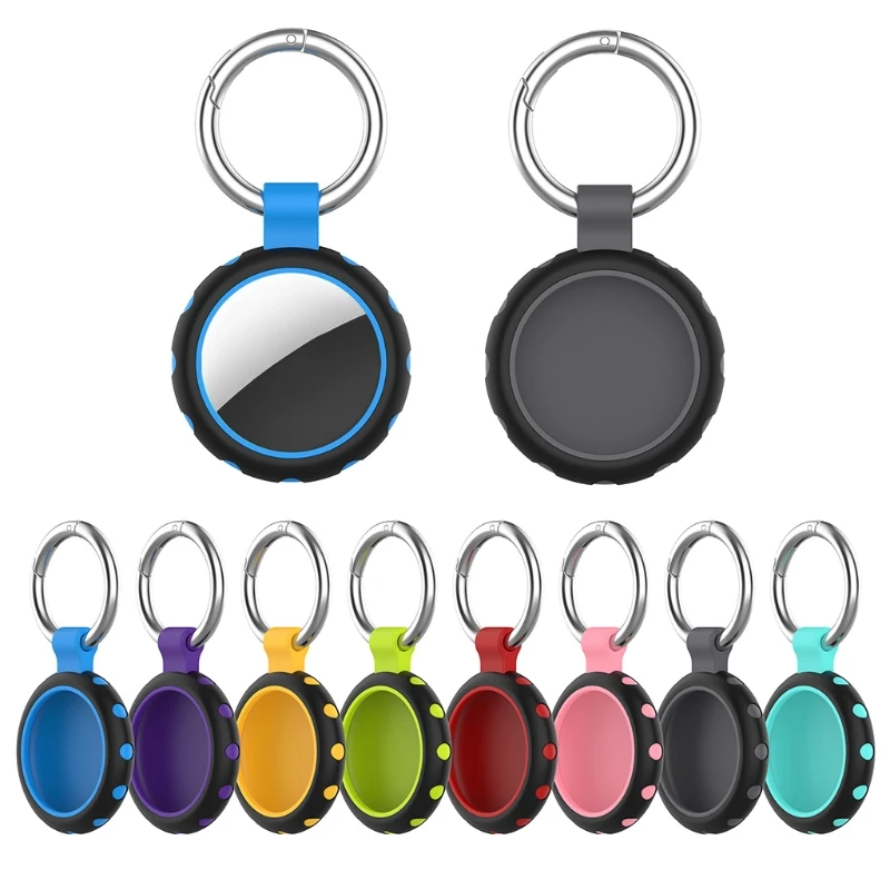 

Liquid Silicone Case Silicone Case Compatible with Airtags with Multi-colors