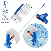 swimming pool vacuum cleaner cleaning tool set jet cleaner head with net for swimming pool spa pond fountain