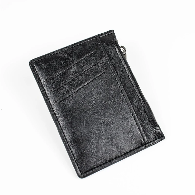 

PU Leather ID Card Holder Wallet Vintage Men Business card Holder Multi Slot Slim Card Case Unisex Credit Card Cover Coin Bag