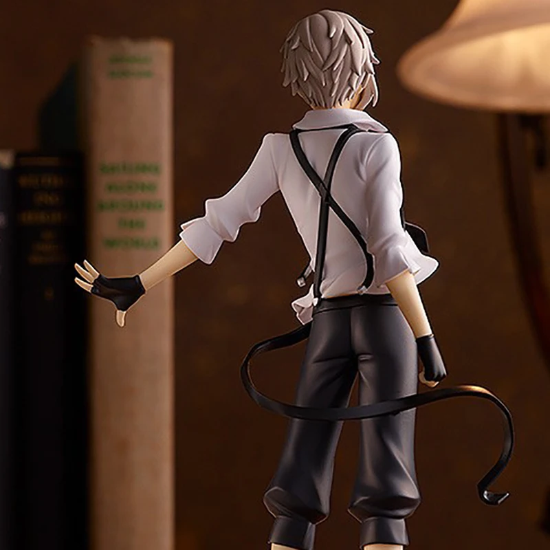 

17cm Original GSC Up Parade Anime Bungo Stray Dogs Osamu Dazai Nakajima Atsushi PVC Action Figure Collection Model Toys