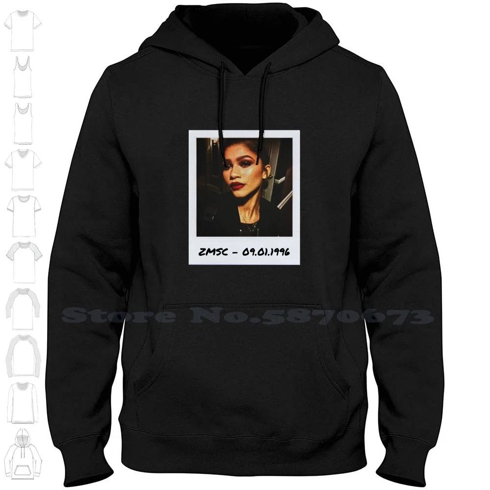 

Толстовка Zendaya Polaroid 17 (32) с длинным рукавом, толстовка Zendaya
