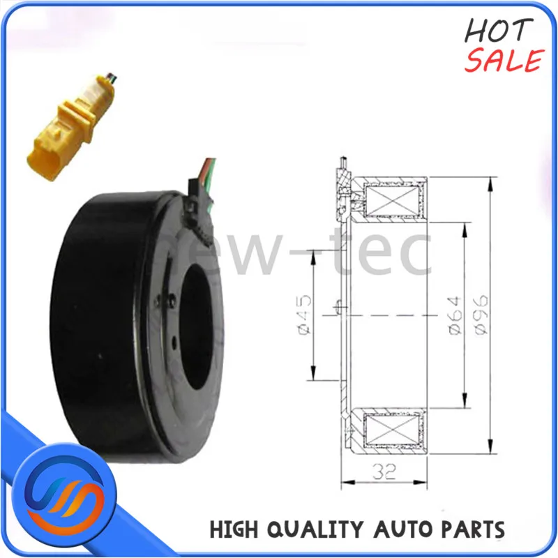 Катушка автомобильного компрессора переменного тока катушка сцепления для PEUGEOT