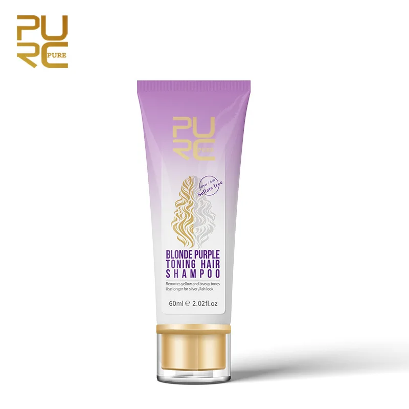 Шампунь для волос пурпурный и светлый 100 мл | Красота здоровье