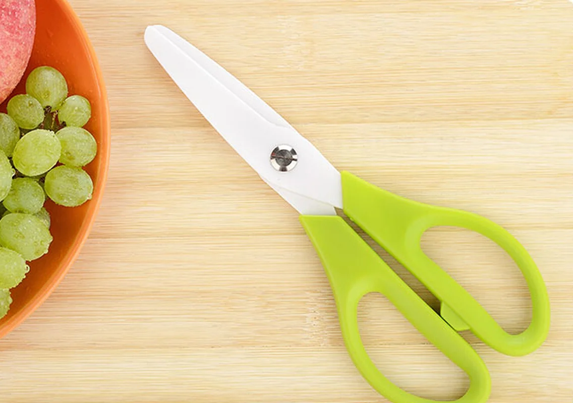 Керамические ножницы кухонные брендовые Детские пищевые добавки пищевая