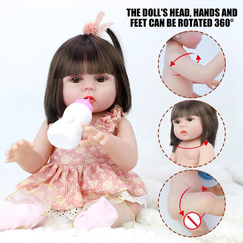 Кукла новорожденная силиконовая в виде мочи 45 см | Игрушки и хобби