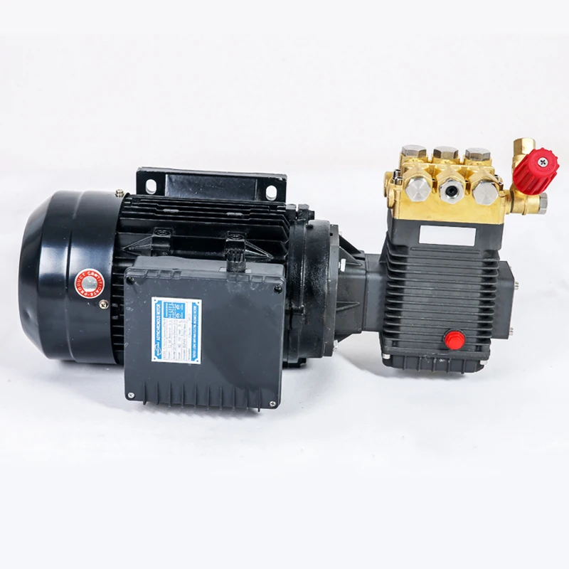 Латунный триплексный плунжерный насос для запотевания 8 30LPM 40 70Bar 180bar 1 5 кВт