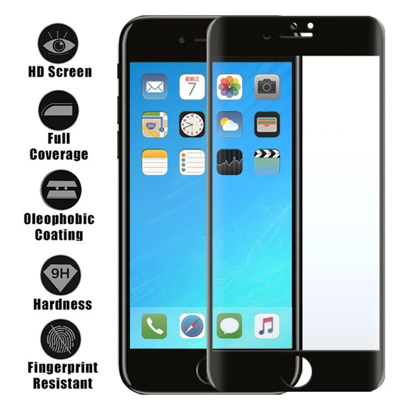 Защитное стекло для apple iphone 7 7plus 8 plus i8plus i8 i7 i7plus iphone8 2 шт. | Мобильные телефоны и