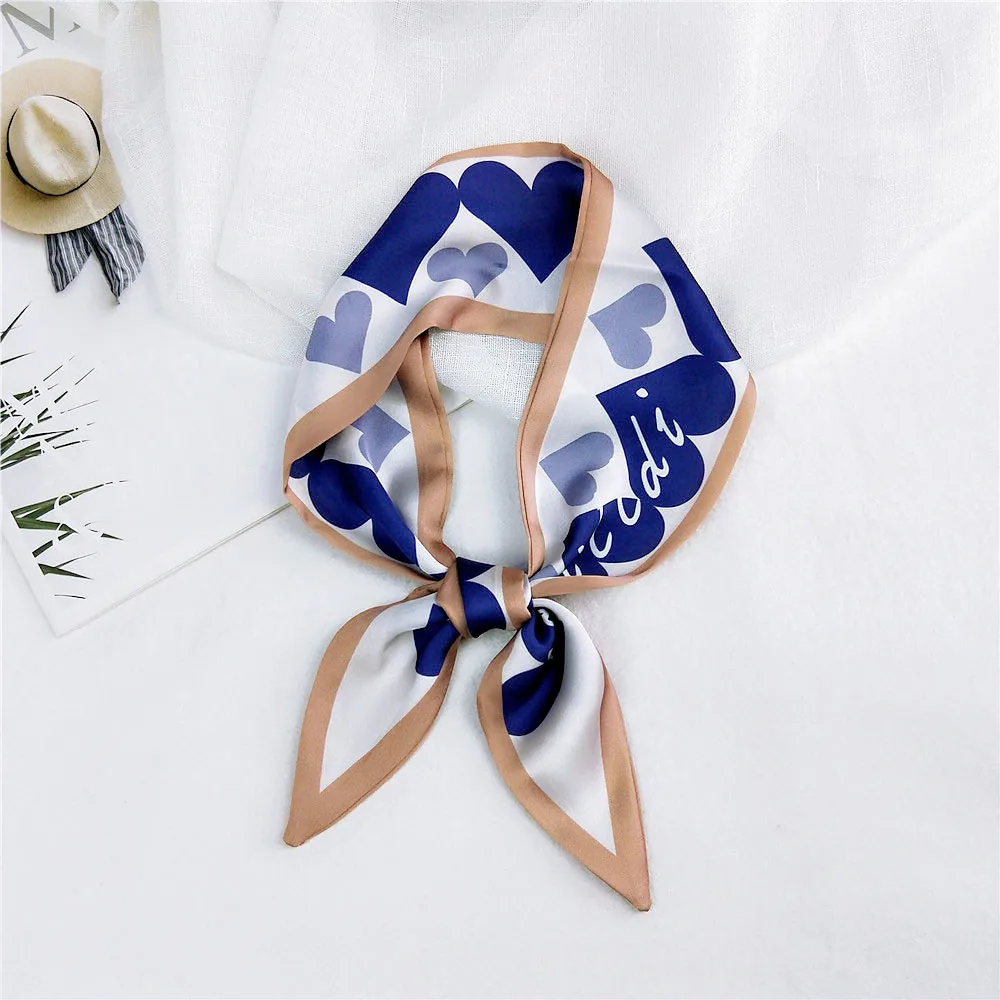 86 см 30 Стиль Женский мягкий шарф плоский угол Анима лошадь Печать длинные