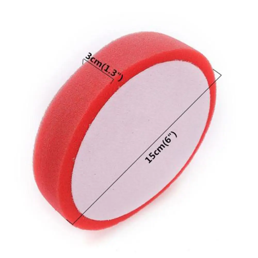 Набор накладок для полировки 5 шт. 150 мм/6 дюймов автомобильная пенопластовая