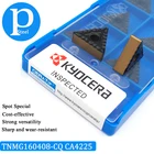10 шт. 100% оригинал TNMG160408 CQ CA4225 двухцветные карбидные вставки для стали TNMG 160408 высокое качество токарный инструмент токарный инструмент с ЧПУ