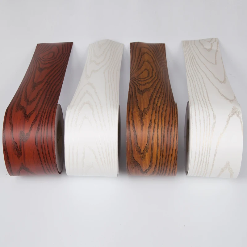 Самоклеящаяся наклейка из ПВХ зернистость под дерево рамка двери волновая