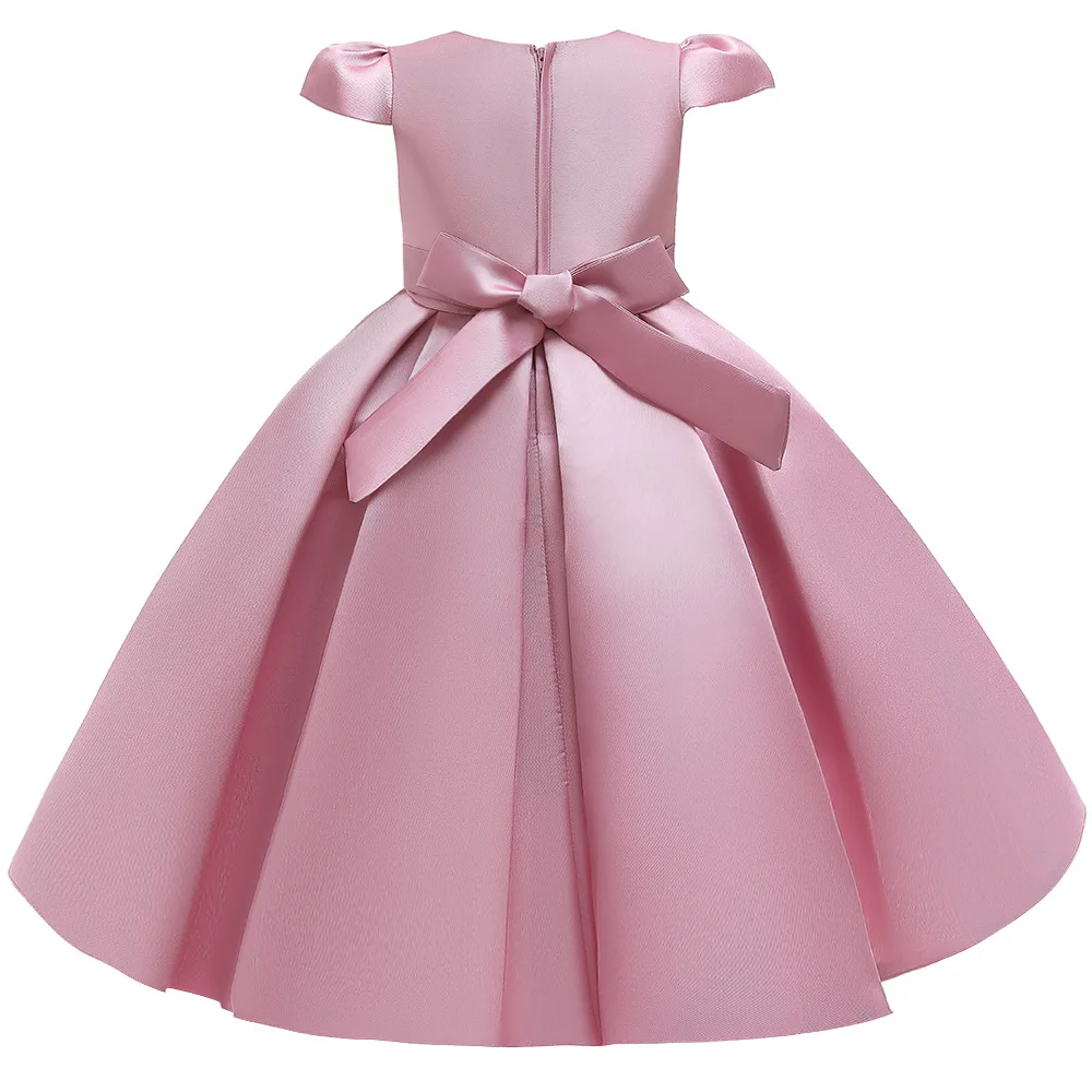 

New Princess Flower Girl Dress Summer Tutu Wedding Birthday Party Kids Dresses For Girls Children's Costume Teenager Prom dress