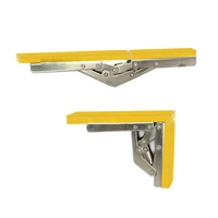 new 90 degree folding doorshelf hinge hidden bracket table holder furniture parts dropshipping