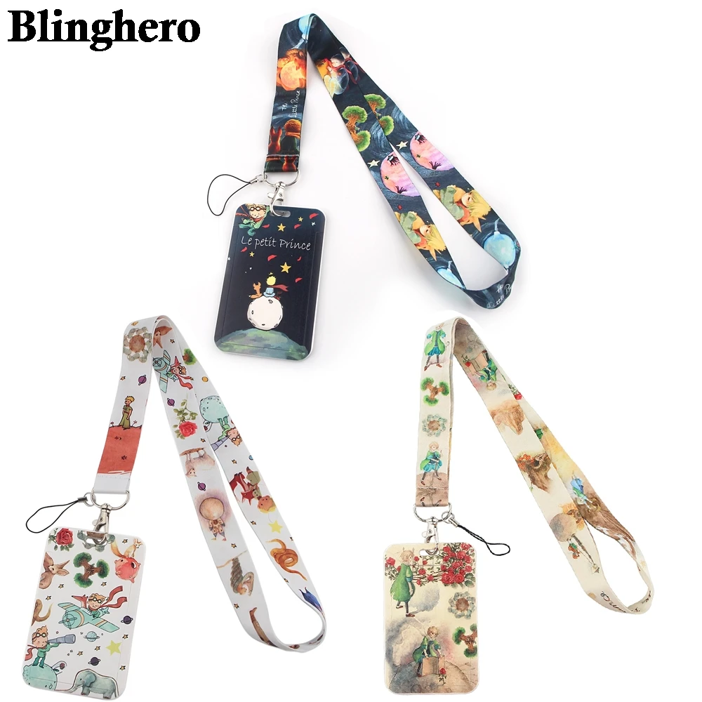 

CB055 Little Prince Cell Phone Straps Hanging Neck Rope Lanyard for Camera USB Holder ID Passport Card Name Badge Holder