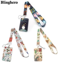 cb055 little prince cell phone straps hanging neck rope lanyard for camera usb holder id passport card name badge holder