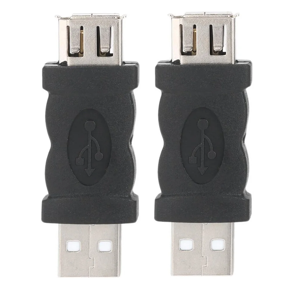 2 шт. 6 Pin прочный многоцелевой Firewire IEEE аксессуары ABS USB к 1394 адаптер-удлинитель