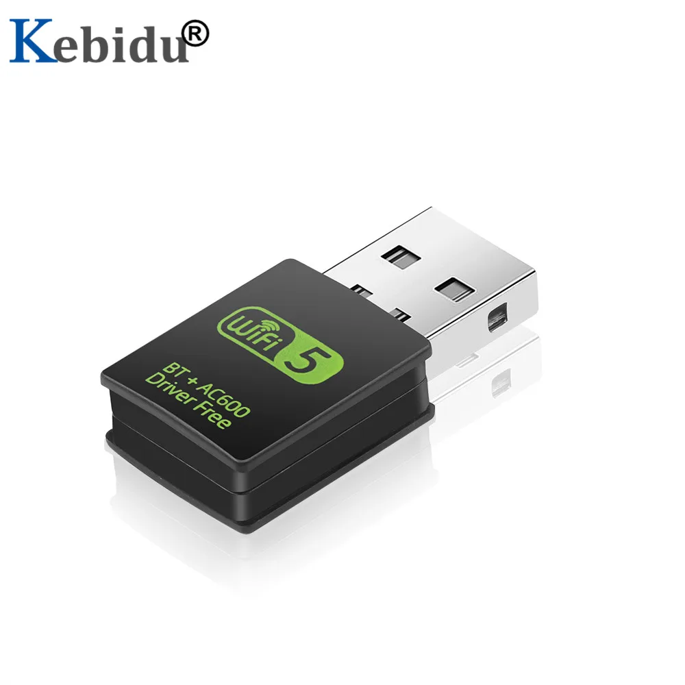 Новый беспроводной Wi-Fi Bluetooth 4 0 адаптер 600 Мбит/с приемник 2 4G сетевая карта 8821CU