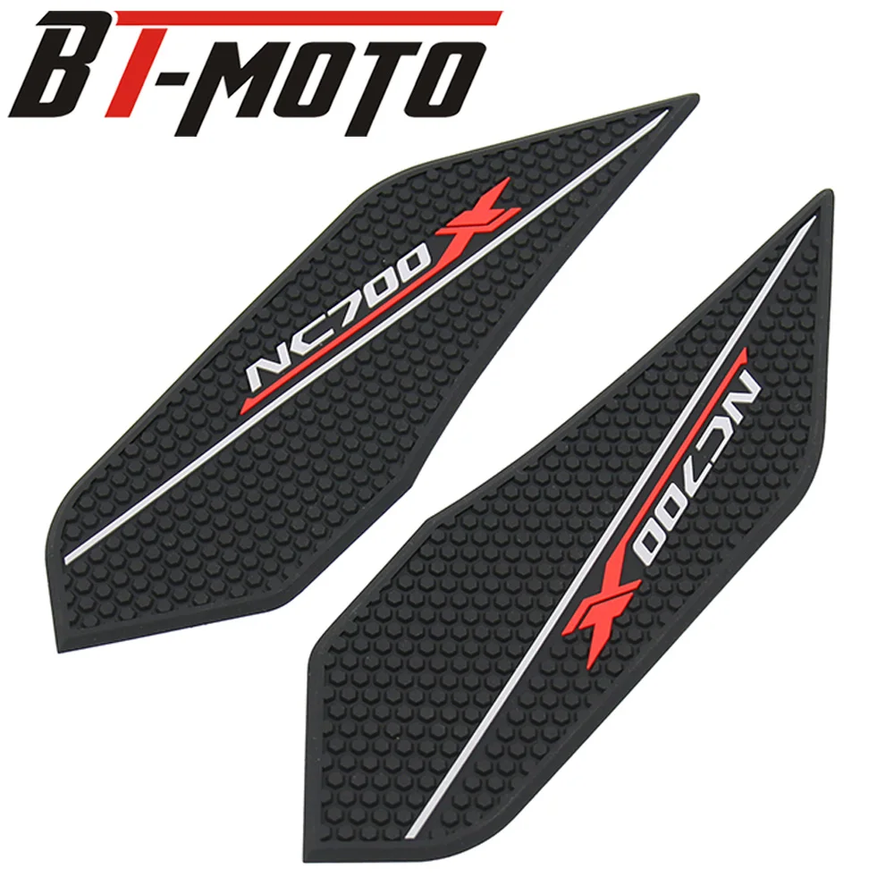 Защитная противоскользящая накладка на бак NC750 наклейка газовый коленный захват