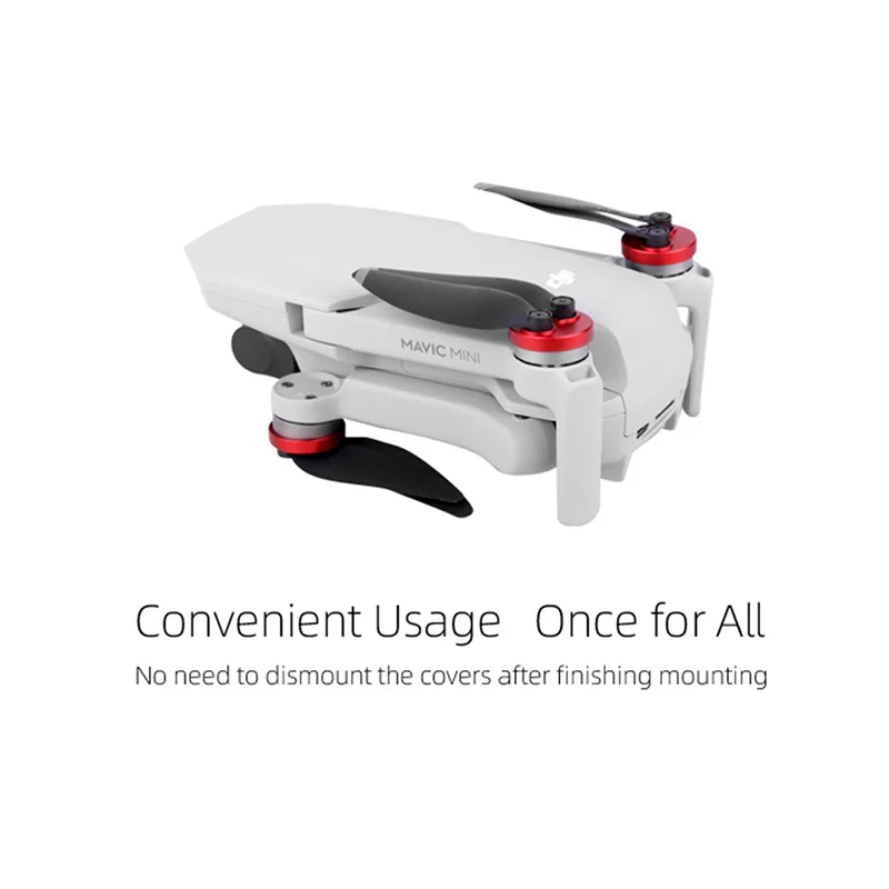 4 шт. крышка двигателя металлическая для DJI Mavic Mini Drone Пыленепроницаемая защита