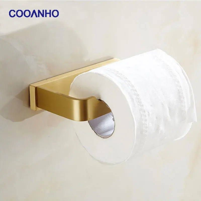 Ring Rack For Bathroom Kitchen Garage Heavy Wall-mounted (golden)