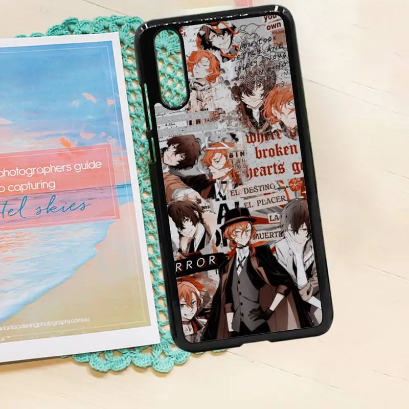 

Bungou Stray Dogs Dazai Osamu Anime high quality luxury Phone CasePC for iPhone 11 12 pro XS MAX 8 7 6 6S Plus X 5S SE 2020 XR