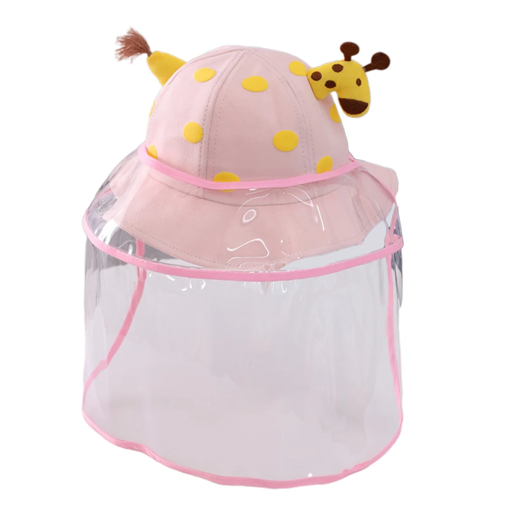 

Unisex Kid Sun Hat Face Shield UV Protection Bucket Cap Dustproof Outdoor Travel