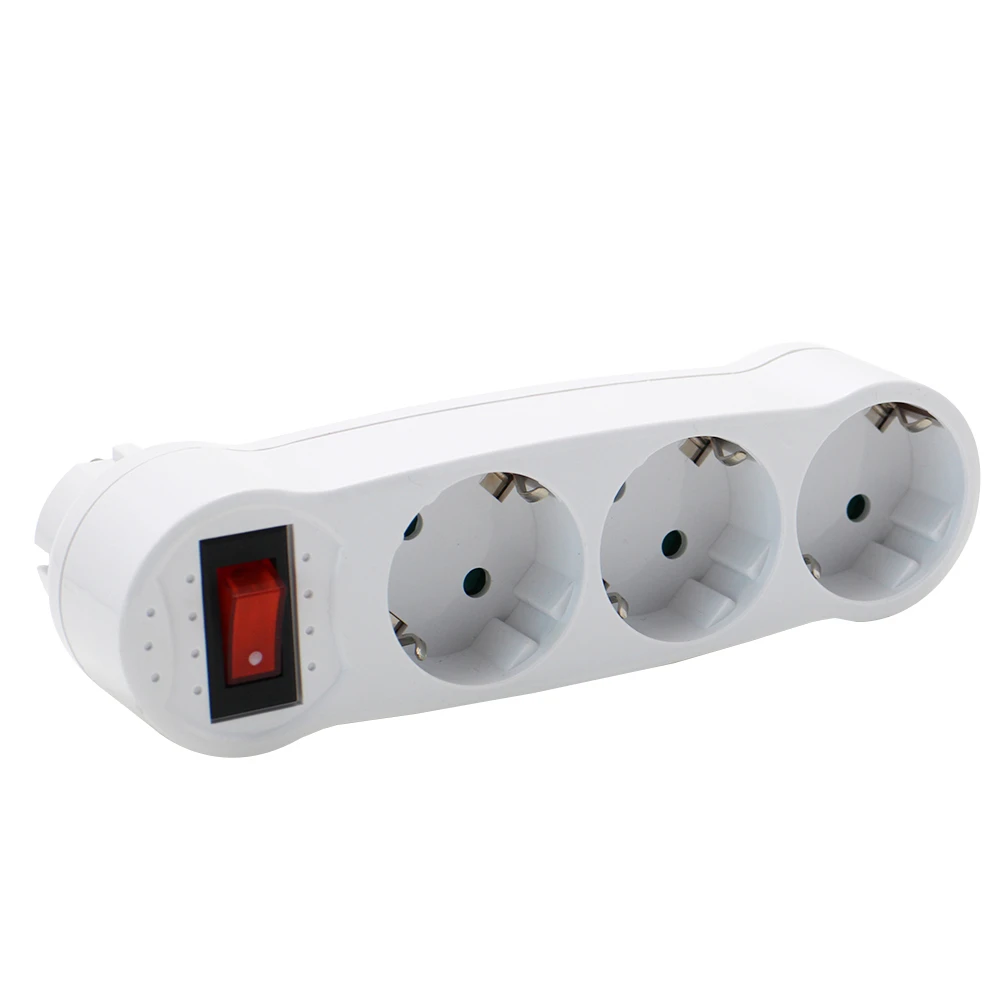 16A AC 110 v-250 v переходник для розетки ABS ЕС Стандартный стоячая Мощность конвертер разъема адаптера расширенный разъем Беспроводной - Тип: MK-AJ-1C3EU
