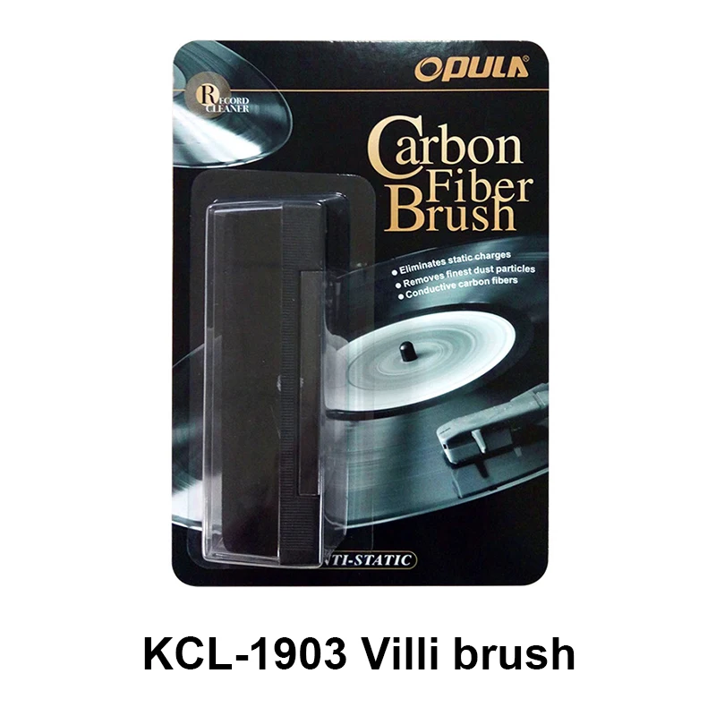 KCL-1903 LEORY 1 шт. LP Набор для очистки виниловых пластин, вращающаяся щетка для чистки виниловых пластин или ворсинок для LP фонографа, наборы для чистки виниловых пластин - Цвет: KCL-1903