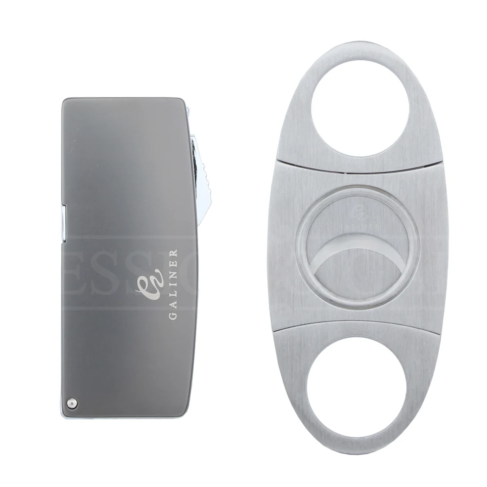 Galiner Зажигалка для сигар набор аксессуаров гильотина встроенный перфоратор из