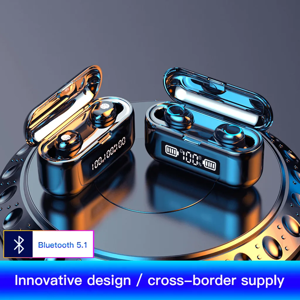 2021 Высококачественная Музыкальная гарнитура мини беспроводная Bluetooth 5 1 с