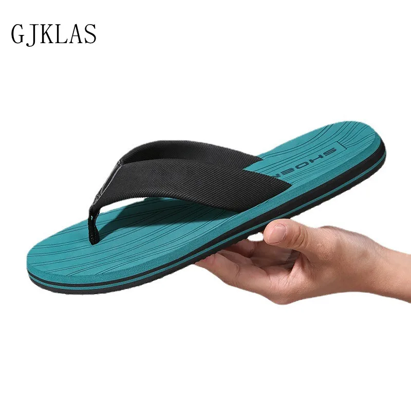 

Beach Slippers for Men Casual Flip Flops Summer Shoes Man Bathroom Slippers Non Slip Comfortable Mens Slippers Outdoor Shoes