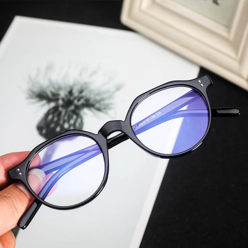 Модный синий светильник очки для женщин компьютерные игровые прозрачная оправа