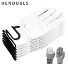 Кожаные рабочие перчатки HENDUGLS, Мужские дышащие защитные перчатки для ремонта зданий, промышленных механиков, костюм 5 шт., бесплатная доставка, H73