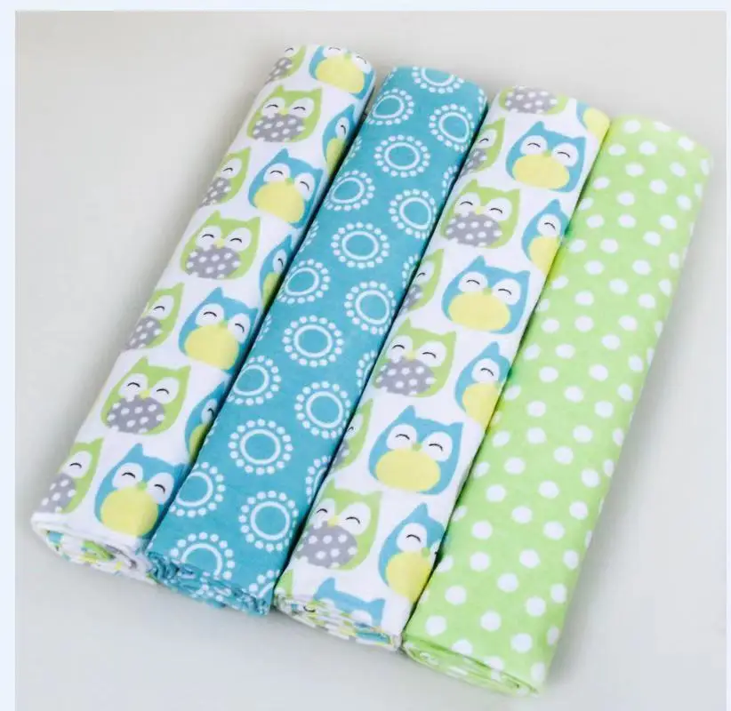 

Ready stock 4pcs pieces baby swaddle blanket swaddling bedung bayi newborn cotton