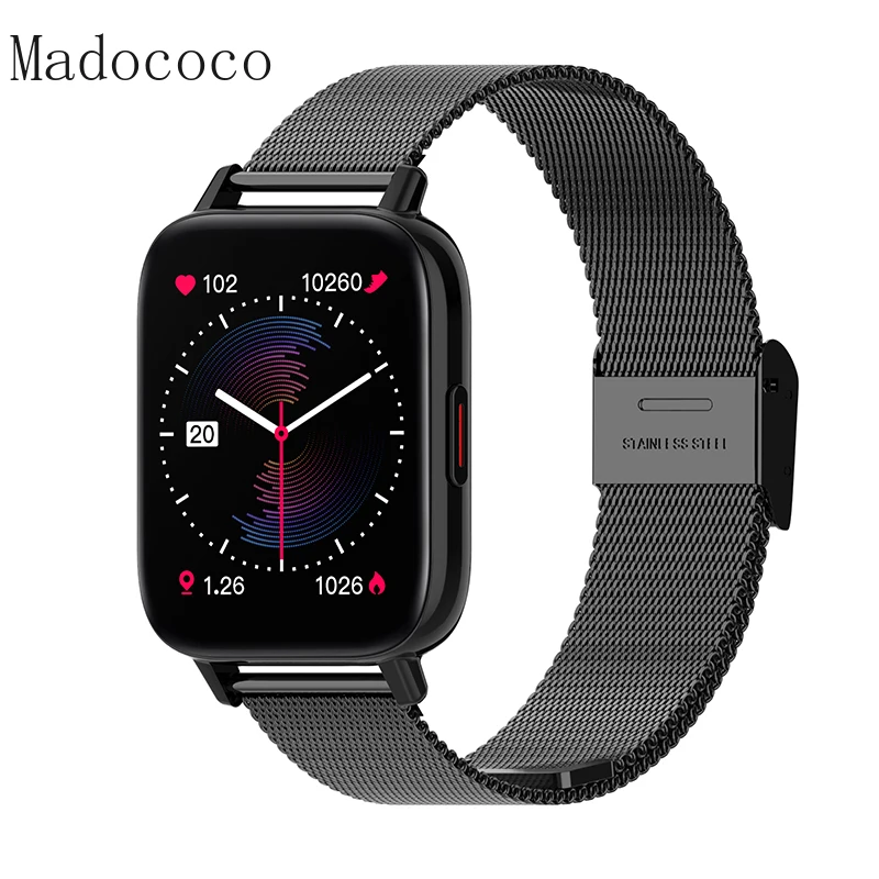 

1.69inch Full Touch Screen Smart Watch Men Women Bluetooth Call DIY Dial ECG PPG Heart Rate Monitor Smartwatch For Android iOS
