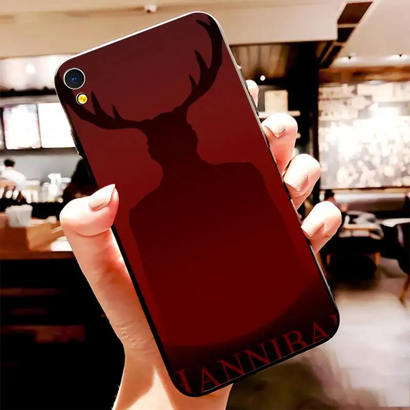 Чехол для телефона PENGHUWAN Hannibal Black мягкий чехол из ТПУ Vivo Y91c Y17 Y51 Y67 Y55 Y93 Y81S Y19 Y7S |