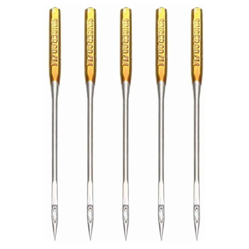 

30PCS 5 Sizes Big Eye Sewing Machine Universal Regular Useful Sewing Needles