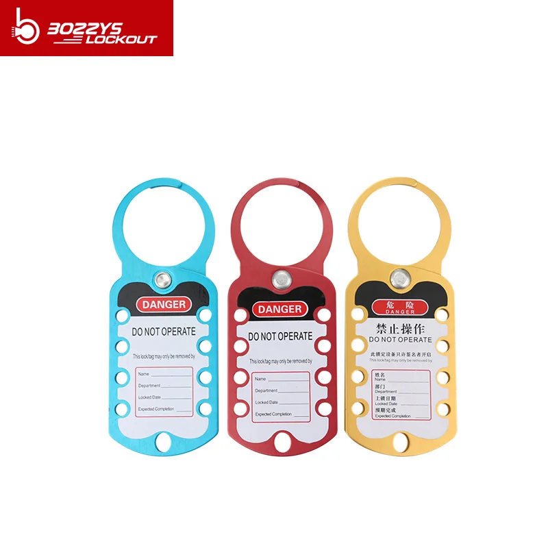 Замок с защелкой для телефона блокировка 9 отверстий алюминиевый огнестойкий