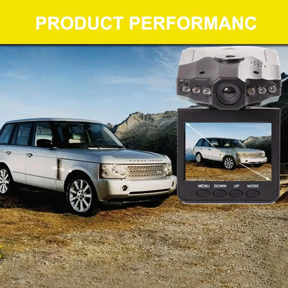 2 4 дюймов автомобиля Защита лобового стекла от вождения Регистраторы 500