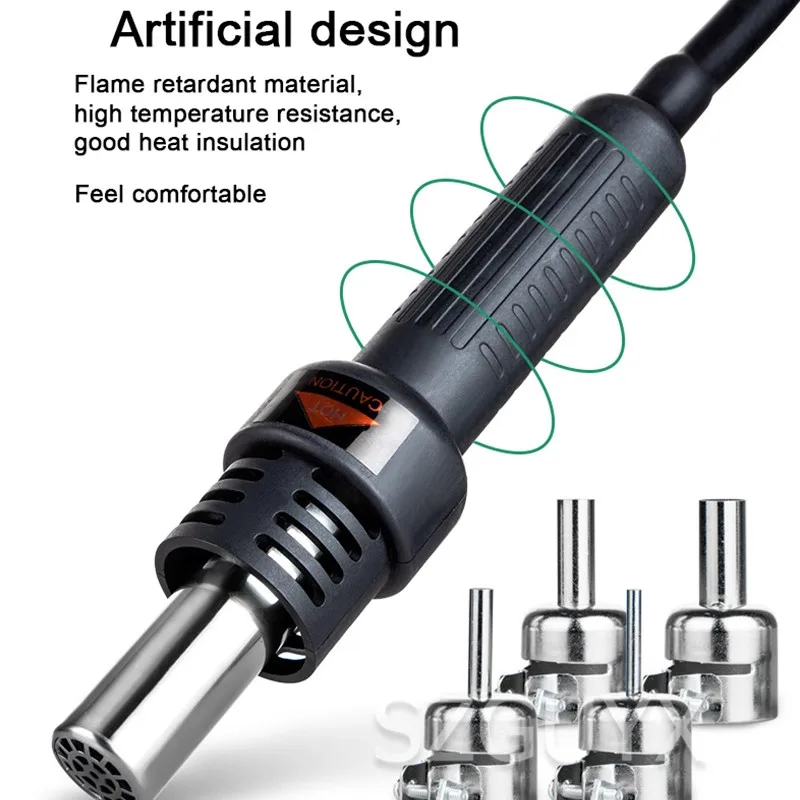 Промышленный термостатический пистолет горячего воздуха наладочная станция