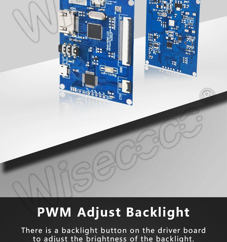 Wisecoco lvds Аудио hdmi интерфейс сенсорный драйвер платы Поддержка 2 к 4 к источник сигнала Поддержка Android Linux системы