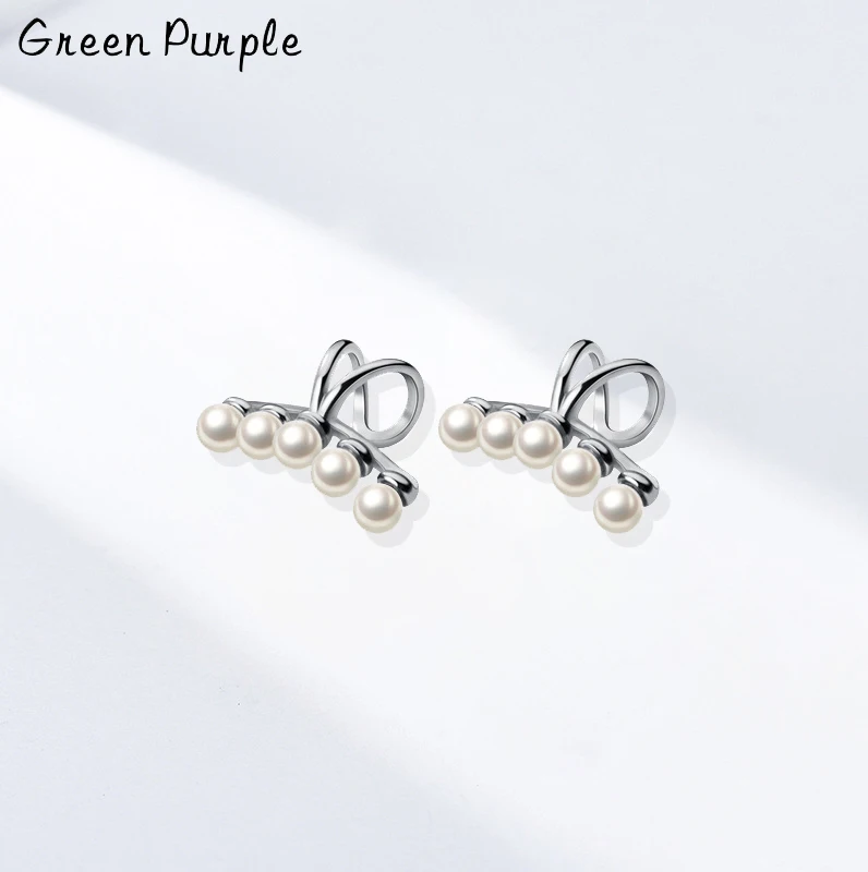 

Synthetic Pearl Clip Earring 925 Sterling Silver Earrings Gift For Women Korean Luvury Gold Earings Aretes De Mujer Fine Jewelry