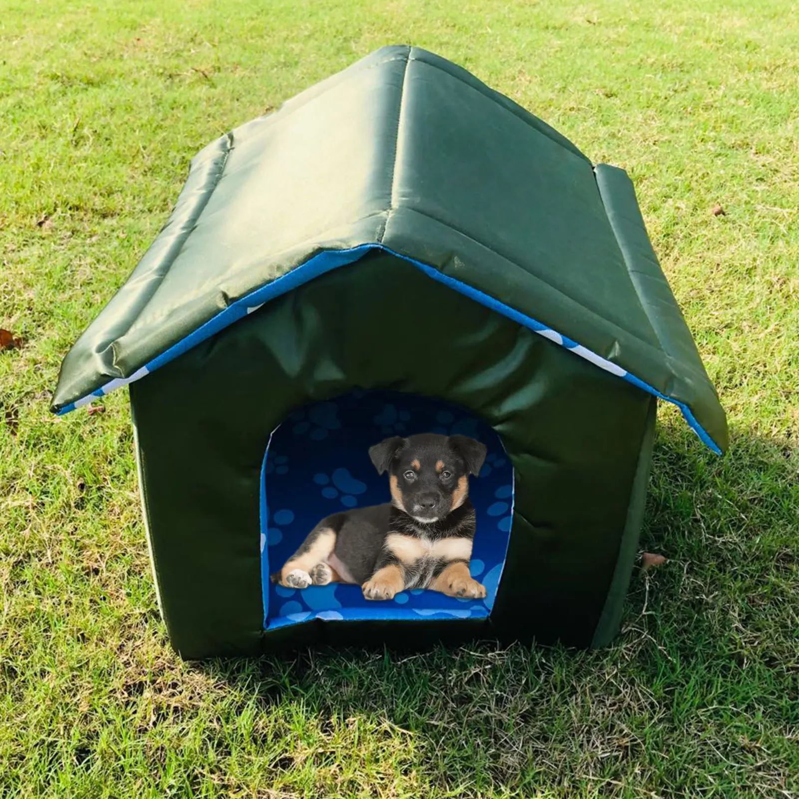 

Outdoor Waterproof Pet House Thickened Cat Nest Tent Cabin #WO