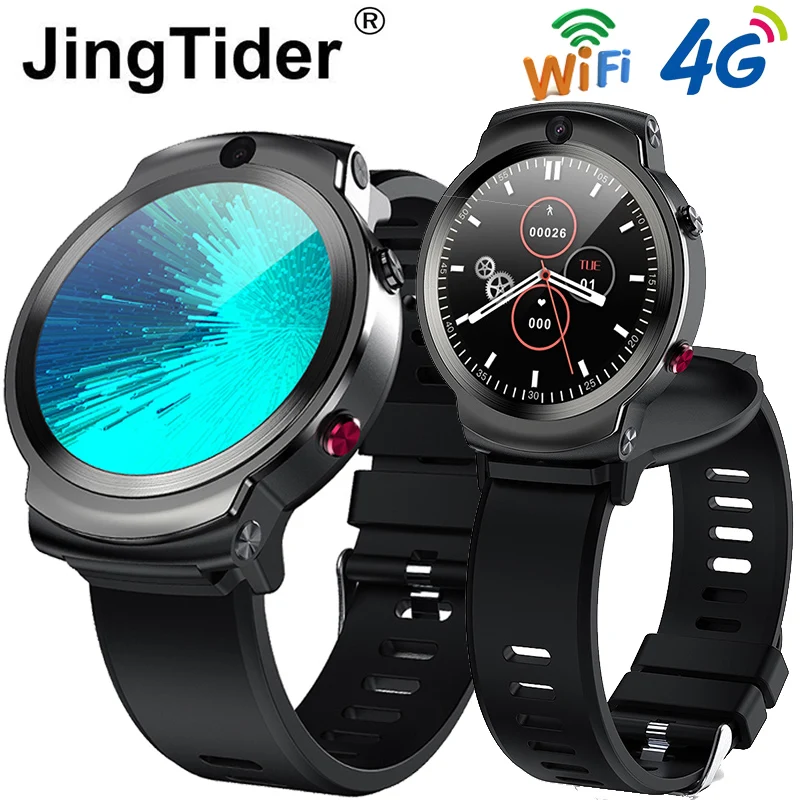 

DM28 4G Smart Watch Android 7.1 MTK6739 Quad Core Smartwatch 3GB 32GB 2.0+8.0MP Dual Camera Face ID Watch Phone 1280mAh WIFI GPS