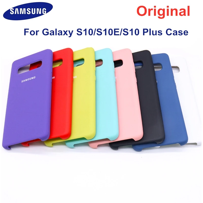 Чехол накладка Samsung для Galaxy (S10/ S10 Plus/ S10E/ S20/ S20 Ultra) силикон 9 цаветов|Бамперы| |