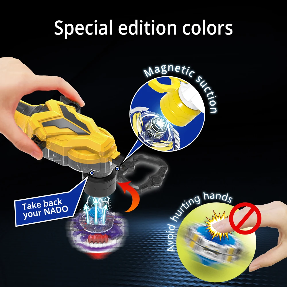 Набор инструментов Infinity Nado 5 дюймов 3 в 1 с магнитным пусковым устройством|Волчки| |